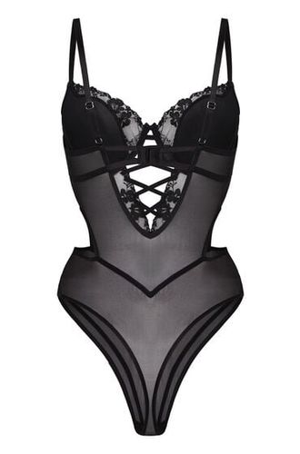 Hunkemöller Body Peonie Noir - Hunkemöller - Modalova