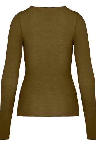 Top col V en dentelle ultra-doux avec Cachemire - Hunkemöller - Modalova