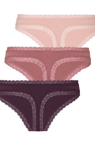 Lot de Strings en Coton - Hunkemöller - Modalova