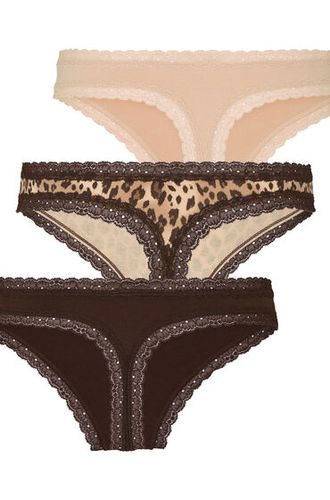 Lot de Strings en Coton - Hunkemöller - Modalova
