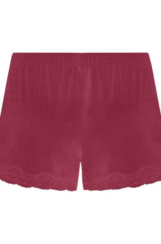 Short en velours à dentelle - Hunkemöller - Modalova