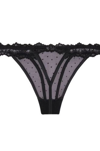 Hunkemöller String Kat Noir - Hunkemöller - Modalova