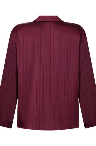 Veste en satin à rayures - Hunkemöller - Modalova