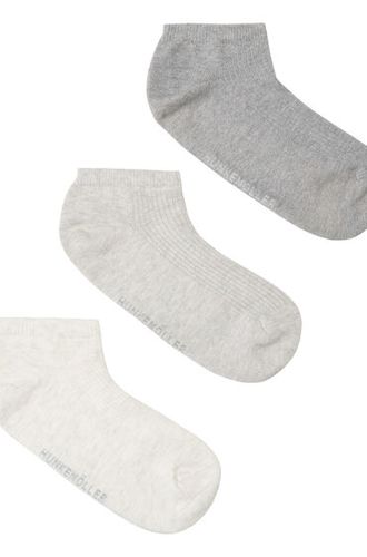 Lot de 3 Socquettes Sneaker en Coton - Hunkemöller - Modalova
