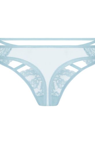 Hunkemöller String Wera Bleu - Hunkemöller - Modalova