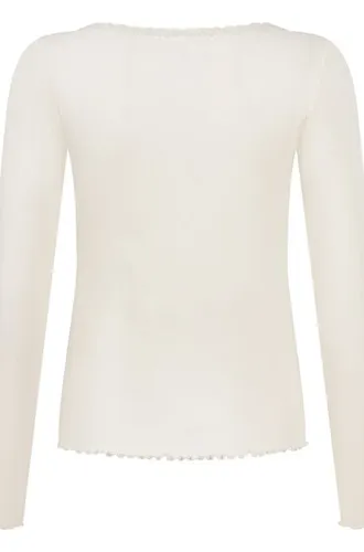 Top Jersey avec Dentelle - Hunkemöller - Modalova