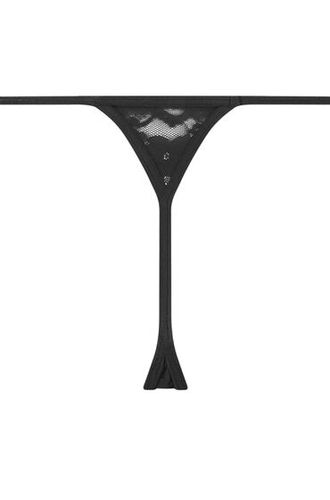 Hunkemöller String Mini Noir - Hunkemöller - Modalova