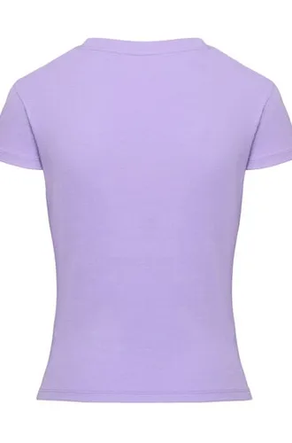 Haut de pyjama manches courtes rib crew neck - Hunkemöller - Modalova