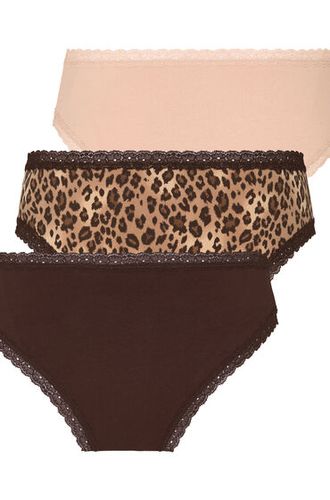 Lot de Slips Brazilian en Coton - Hunkemöller - Modalova