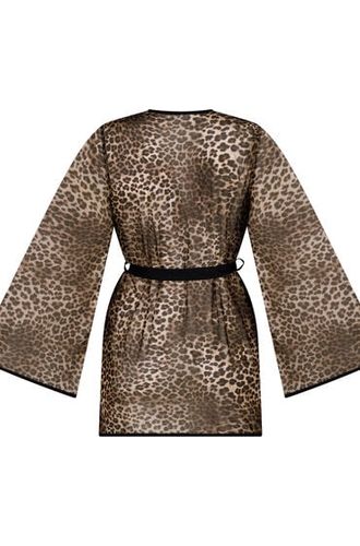 Kimono en maille léopard - Hunkemöller - Modalova