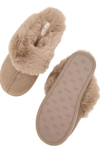 Hunkemöller Chaussons Daim Beige - Hunkemöller - Modalova