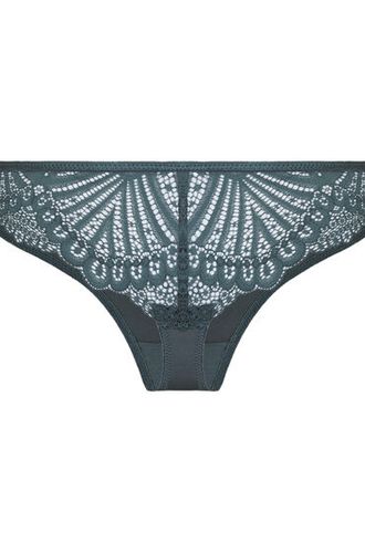 Hunkemöller String Caroline Bleu - Hunkemöller - Modalova