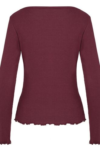 Hunkemöller Boatneck Top Violet - Hunkemöller - Modalova