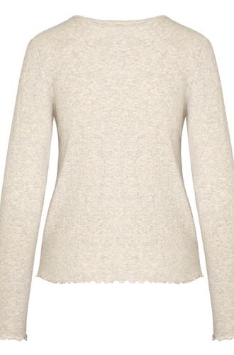 Hunkemöller Top Pointelle Gris - Hunkemöller - Modalova
