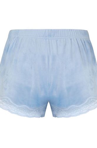 Short en velours à dentelle - Hunkemöller - Modalova