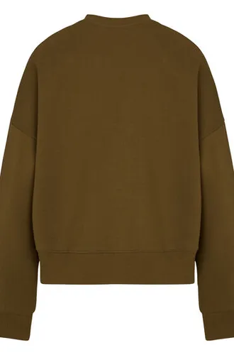 Sweat à Col Rond en Molleton Brossé - Hunkemöller - Modalova