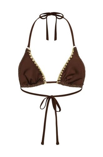 Crochet triangle Bikini Top - Hunkemöller - Modalova