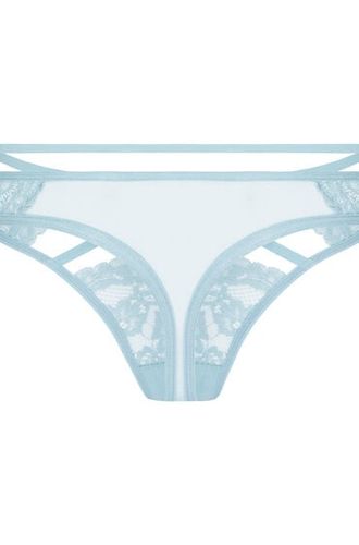Hunkemöller String Wera Bleu - Hunkemöller - Modalova