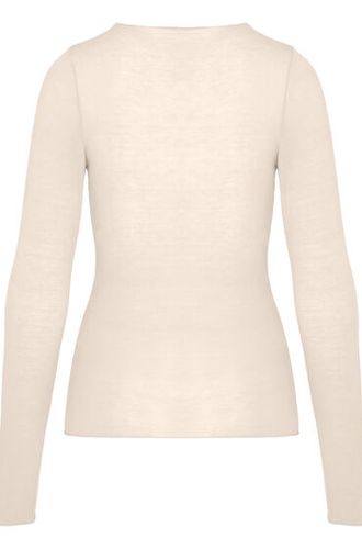 Top col V en dentelle ultra-doux avec Cachemire - Hunkemöller - Modalova