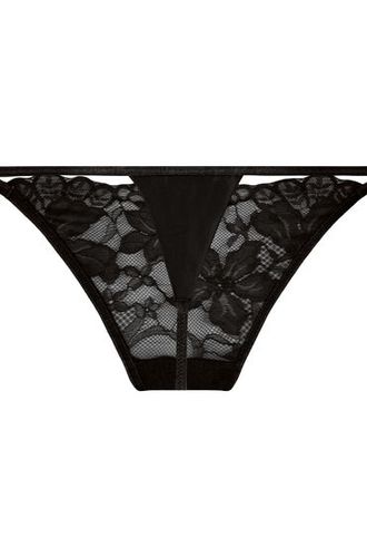 Hunkemöller String Viktoria Noir - Hunkemöller - Modalova
