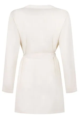 Hunkemöller Kimono Satin Blanc - Hunkemöller - Modalova