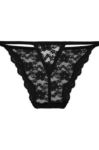 Hunkemöller String Mini Noir - Hunkemöller - Modalova