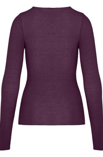 Top col V en dentelle ultra-doux avec Cachemire - Hunkemöller - Modalova