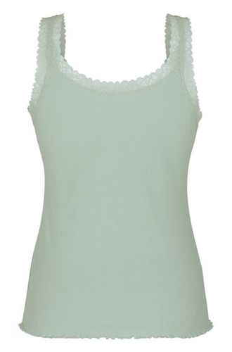 Débardeur en Jersey Côtelé avec Dentelle - Hunkemöller - Modalova