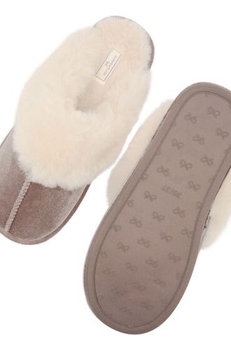Hunkemöller Chaussons Velour Beige - Hunkemöller - Modalova