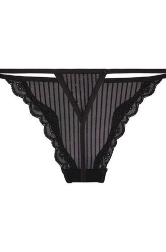 Hunkemöller String Fruity Noir - Hunkemöller - Modalova