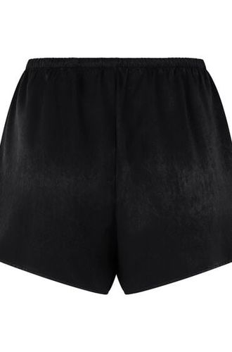 Hunkemöller Satin Shorts Ayla Noir - Hunkemöller - Modalova