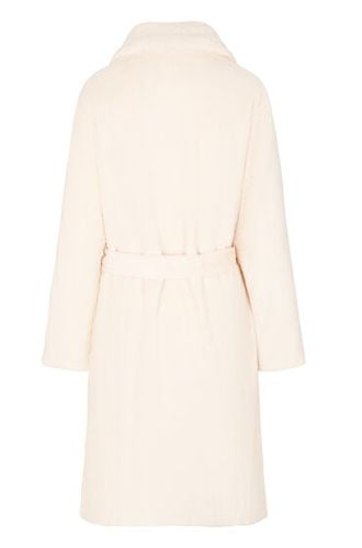 Hunkemöller Peignoir Fleece Blanc - Hunkemöller - Modalova