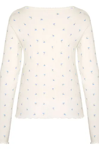 Hunkemöller Top Pointelle Blanc - Hunkemöller - Modalova