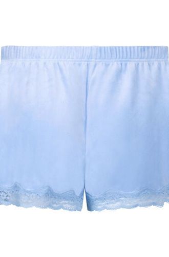 Short en velours à dentelle - Hunkemöller - Modalova