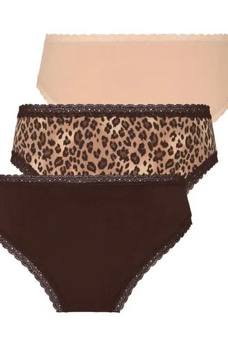 Lot de Slips Brazilian en Coton - Hunkemöller - Modalova