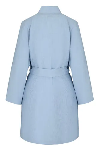 Hunkemöller Peignoir gaufré Bleu - Hunkemöller - Modalova