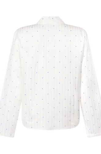 Haut de Pyjama Jacquard Manches Longues - Hunkemöller - Modalova