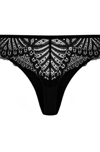 Hunkemöller String Caroline Noir - Hunkemöller - Modalova
