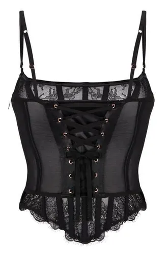 Hunkemöller Bustier Sylvia Noir - Hunkemöller - Modalova