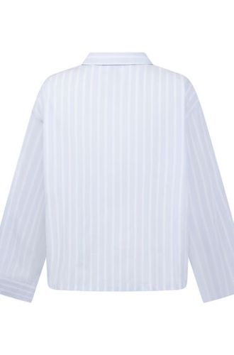 Veste en coton tissé à rayures - Hunkemöller - Modalova