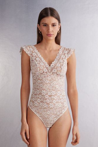 Romance Yourself Lace Bodysuit Woman White Size S - Intimissimi - Modalova