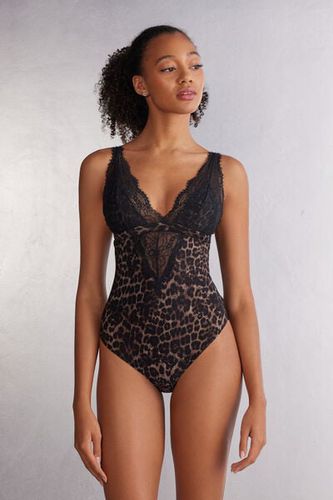 Luxurious Leopard Bodysuit Woman Print Size L - Intimissimi - Modalova