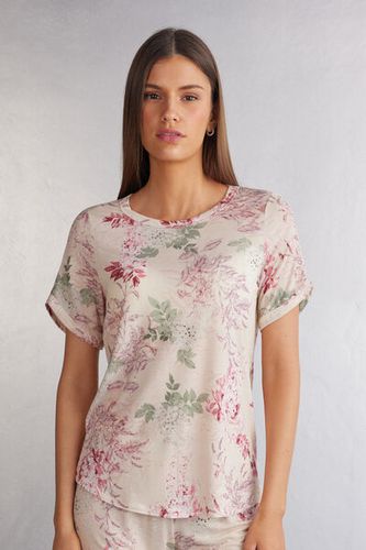 Secret Garden Short Sleeve Top Woman Floral Size S - Intimissimi - Modalova