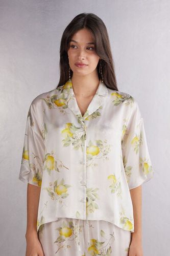 Vacanze Italiane Short Sleeve Silk Shirt Woman Size L - Intimissimi - Modalova
