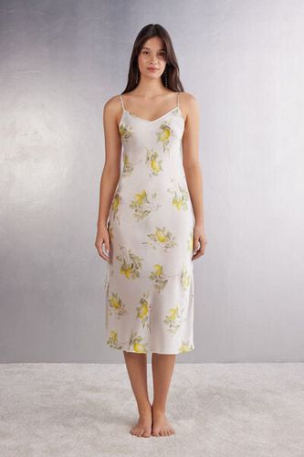 Vacanze Italiane Long Silk Nightgown Woman Size S - Intimissimi - Modalova