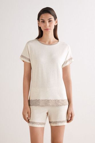 Intimissimi Lace Trim Short Pajamas - Intimissimi - Modalova