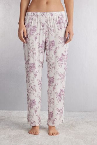 Graceful Simplicity Full Length Satin Pants Woman Print Size L - Intimissimi - Modalova