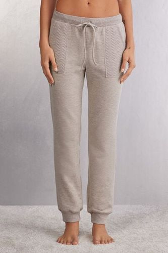 Soft Chevron Cuffed Pants Woman - Intimissimi - Modalova