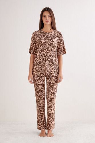 Pretty Savage Fresh Bamboo Short Sleeve Full Length Pajamas Woman - Intimissimi - Modalova