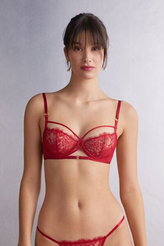 Intricate Surface Demi-Cup Bra Woman Red Size 4B - Intimissimi - Modalova